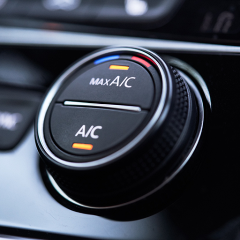Airco van een auto