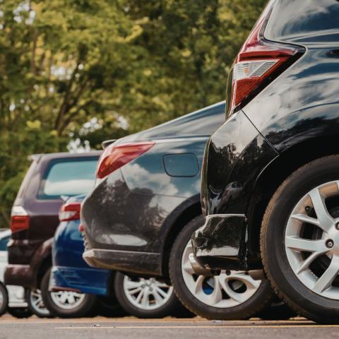 Geparkeerde auto's 
